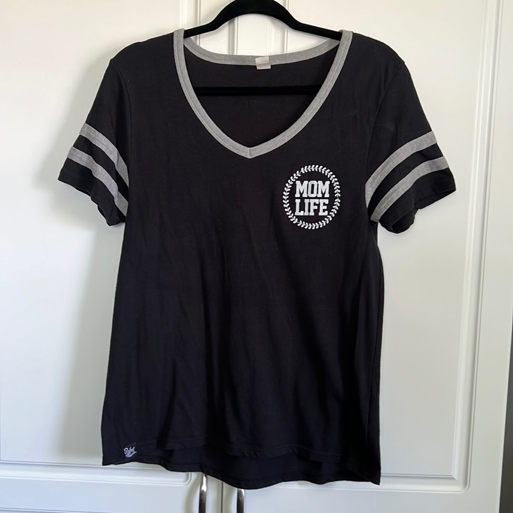 Mom Life Vneck